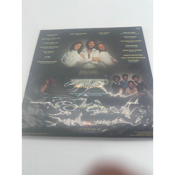 Vintage 1977 RSO Saturday Night Fever Original Movie Soundtrack Two Album Set - Picture 2 of 2